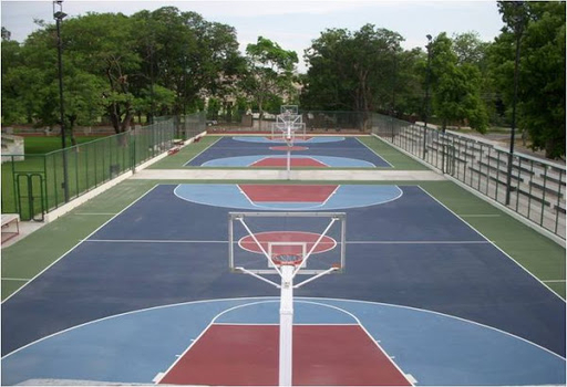 Basketball-ground