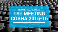 The 1st Meeting of the COSHA(2015-16) has been scheduled for 8:30 PM on Tuesday, 9th June, 2015 in the Senate Hall, New SAC. For easy viewing, see the supporting documents and agenda […]