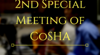 The 2nd  Special Meeting of the COSHA (2017-18), has been scheduled for 8:30 PM on Saturday, November 4, 2017 in the Senate Hall, New SAC.  List of Agendas for this meeting are given below.  Agenda for the 2nd Special Meeting […]